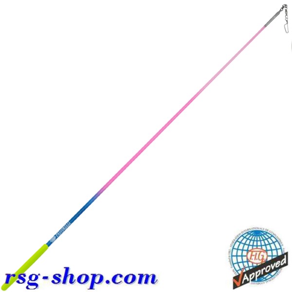 Stab 60cm Glitter Smeraldo-Rosa Grip Yellow FIG Art. 01963